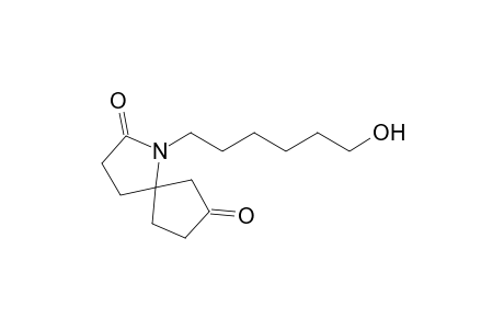 1-( 6'-Hydroxyhexyl)-1-aza-spiro[4.4]nonane-2,7-dione