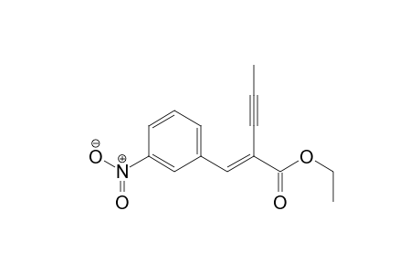 Ethyl 2-[(E)-(3-nitrophenyl)methylidene]-3-pentynoate