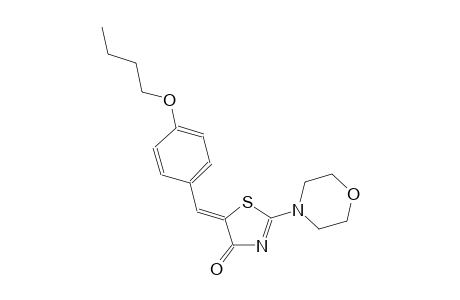 (5Z)-5-(4-butoxybenzylidene)-2-(4-morpholinyl)-1,3-thiazol-4(5H)-one