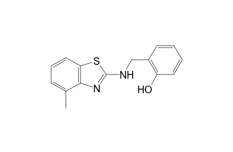 2-{[(4-Methyl-1,3-benzothiazol-2-yl)amino]methyl}phenol