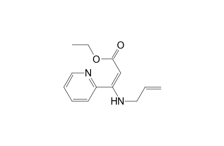 2-Propenoic acid, 3-(2-propenylamino)-3-(2-pyridinyl)-, ethyl ester, (E)-