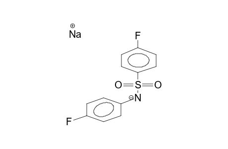N-(4-FLUOROPHENYL)-PARA-FLUOROPHENYLSULPHONYLAMIDE, SODIUM SALT