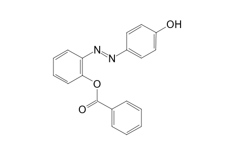 (E)-2-[(4-Hydroxyphenyl)diazenyl]phenyl Benzoate