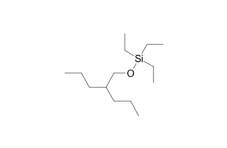 2-Propyl-1-pentanol, triethylsilyl ether