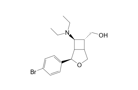 (2-exo-(4-Bromophenyl)-7-exo-(diethylamino)-3-oxabicyclo-[3.2.0]heptan-6-endo-yl)methanol