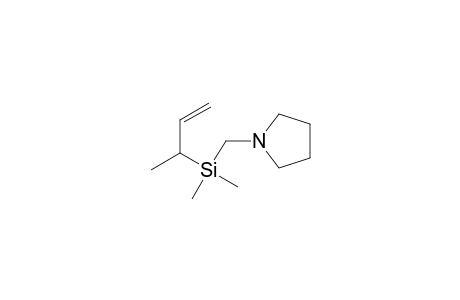 Pyrrolidine, 1-[[dimethyl(1-methyl-2-propenyl)silyl]methyl]-