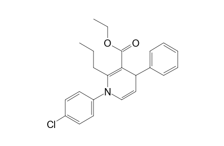 1-PARA-CHLOROPHENYL-3-ETHOXYCARBONYL-4-PHENYL-2-PROPYL-1,4-DIHYDROPYRIDINE