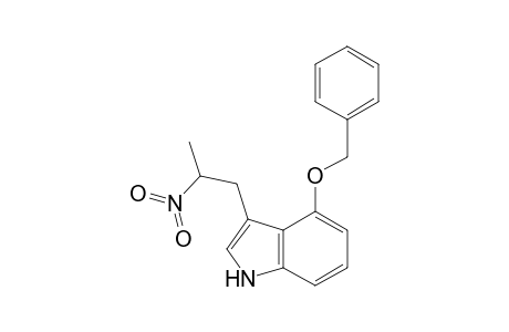 1-[4-(benzyloxy)indol-3-yl]-2-nitropropane