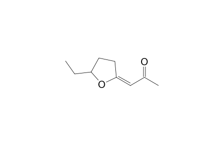 2-(E)-(2-Oxopropylidene)-5-ethyltetrahydrofuran