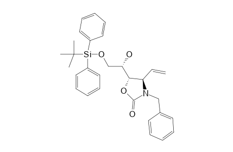 (4R,5S)-3-(benzyl)-5-[(1S)-2-(tert-butyl-di(phenyl)silyl)oxy-1-hydroxy-ethyl]-4-vinyl-oxazolidin-2-one