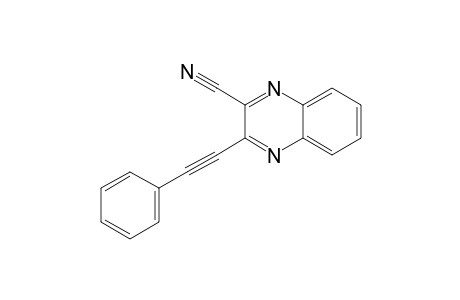 3-(Phenylethynyl)quinoxaline-2-carbonitrile