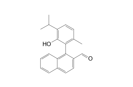1-(3'-Isoproyl-2'-hydroxy-6'-methylphenyl)naphthalene-2-carbaldehyde