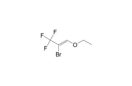 (Z)-2-bromanyl-1-ethoxy-3,3,3-tris(fluoranyl)prop-1-ene