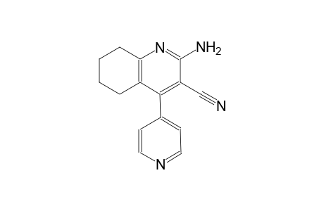 2-amino-4-(4-pyridinyl)-5,6,7,8-tetrahydro-3-quinolinecarbonitrile