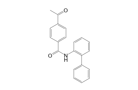 4-Acetyl-N-[1,1'-biphenyl]-2-ylbenzamide