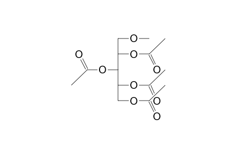 (2,3,4-triacetoxy-5-methoxy-pentyl) acetate