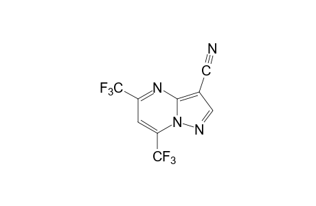 5,7-bis(trifluoromethyl)pyrazolo[1,5-a]pyrimidine-3-carbonitrile