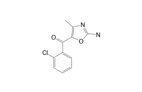 2-AMINO-5-(2'-CHLOROBENZOYL)-4-METHYLOXAZOLE