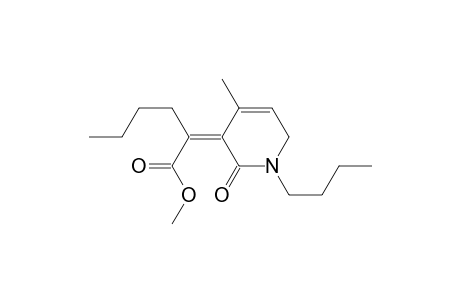 2-(1-Butyl-4-methyl-2-oxo-1,6-dihydro-2H-pyridin-3-ylidene)hexanoic acid methyl ester