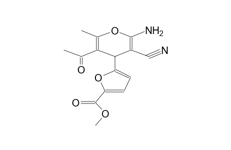 2-AMINO-3-CYANO-4-(5-CARBOMETHOXY-2-FURYL)-5-ACETYL-6-METHYL-4H-PYRAN