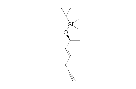 2-[(t-Butyldimethylsilyl)oxy]-3-hepten-6-yne
