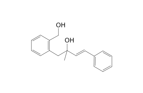 1-[2-(2-Hydroxymethy)phenyl]-2-methyl-4-phenyl-3-buten-2-ol