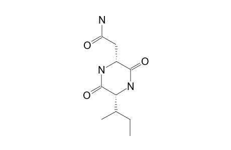 3-ACETAMINO-6-ISOBUTYL-2,5-DIOXOPIPERAZINE