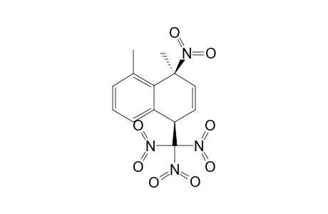 1,8-DIMETHYL-R-1-NITRO-C-4-TRINITROMETHYL-1,4-DIHYDRONAPHTHALENE