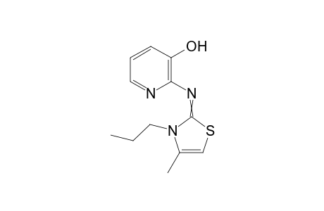 2-[(4-methyl-3-propyl-thiazol-2-ylidene)amino]pyridin-3-ol