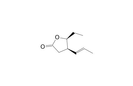 cis-5-Ethyl-4-prop-1-enyl-4,5-dihydrofuran-2(3H)-one