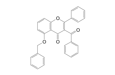 2-Phenyl-3-(phenylcarbonyl)-5-phenylmethoxy-chromen-4-one