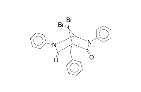 4-Benzyl-7,7-dibromo-2,6-diphenyl-2,6-diazabicyclo[2.2.1]heptane-3,5-dione
