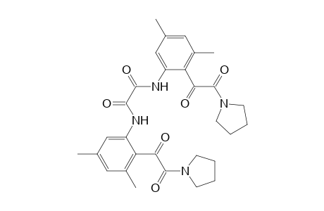 Ethanediamide, N,N'-bis[3,5-dimethyl-2-(oxo-1-pyrrolidinylacetyl)phenyl]-