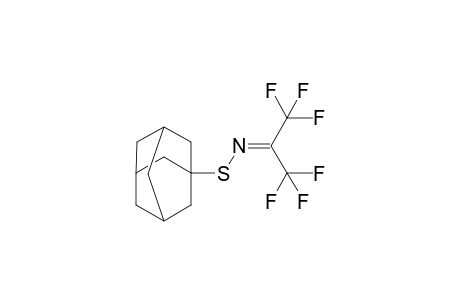 (1-adamantylthio)-[2,2,2-trifluoro-1-(trifluoromethyl)ethylidene]amine
