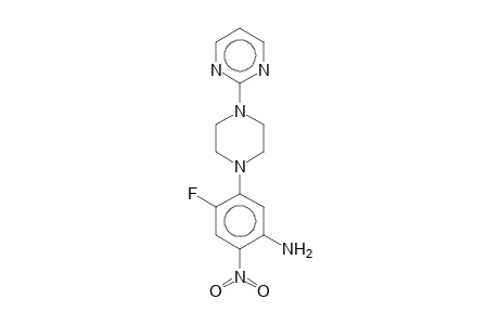 Piperazine, 1-(5-amino-2-fluoro-4-nitrophenyl)-4-(2-pyrimidyl)-