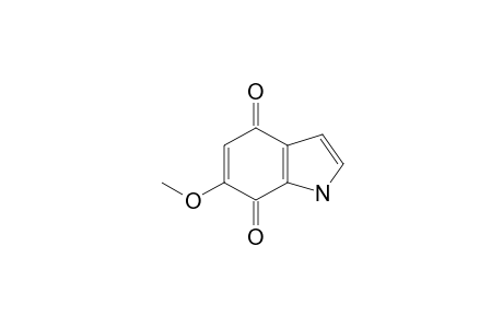 6-methoxy-1H-indole-4,7-quinone