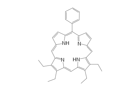 12,13.17.18-tetraethyl-5-phenyl-[18]porphyrin