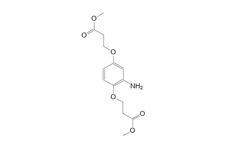 propanoic acid, 3-[2-amino-4-(3-methoxy-3-oxopropoxy)phenoxy]-, methyl ester