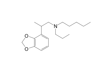 N-Pentyl-N-propyl-2-(2,3-methylenedioxyphenyl)propan-1-amine