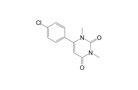 1,3-Dimethyl-6-(p-chlorophenyl)uracil