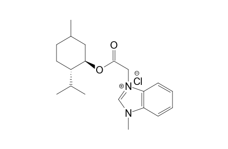 3-(2-(((1R,2S)-2-isopropyl-5-methylcyclohexyl)oxy)-2-oxoethyl)-1-methyl-1H-benzo[d]imidazol-3-ium chloride