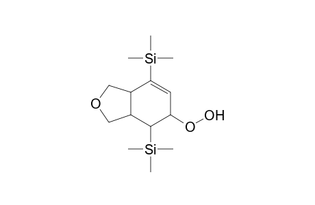 Hydroperoxide, 1,3,3a,4,5,7a-hexahydro-4,7-bis(trimethylsilyl)-5-isobenzofuranyl, (3a.alpha.,4.beta.,5.alpha.,7a.alpha.)-