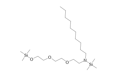 n-Decyl-2,2-dimethyl-N-(trimethylsilyl)-3,6,9-trioxa-2-silaundecan-11-amine