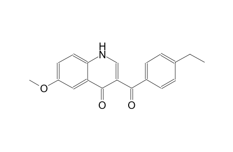 3-(4-ethylbenzoyl)-6-methoxy-4(1H)-quinolinone