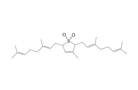 (2'E)-2,5-bis(3',7'-dimethyloctadienyl)-3-methyl-2,5-dihydrothiophen 1,1-dioxide