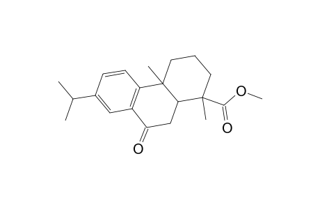 (1R,4aS,10aR)-7-isopropyl-1,4a-dimethyl-9-oxo-1,2,3,4,4a,9,10,10a-octahydro-phenanthrene-1-carboxylic acid methyl ester