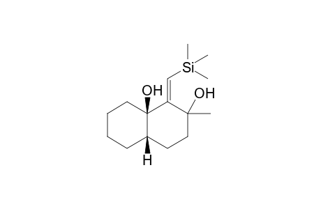 (1R,6S)-9-Methyl-10-[(trimethylsilyl)methylene]bicyclo[4.4.0]decan-1,9-diol
