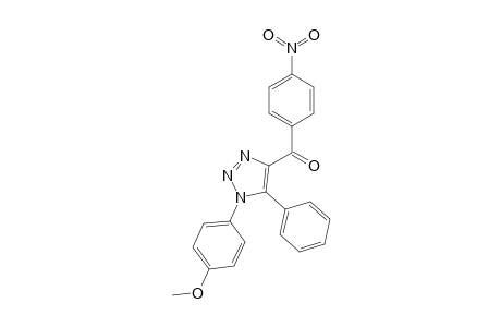 1-(4'-Methoxyphenyl)-5-phenyl-4-(p-nitrobenzoyl)-1,2,3-triazole