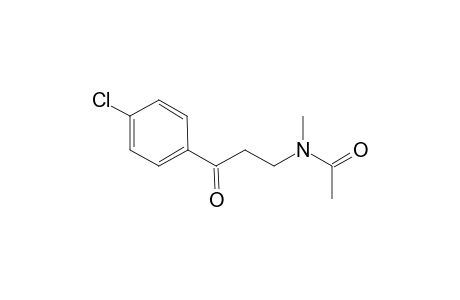 N-(3-(4-Chlorophenyl)-3-oxopropyl)-N-methylacetamide