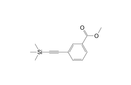 3-(2-trimethylsilylethynyl)benzoic acid methyl ester